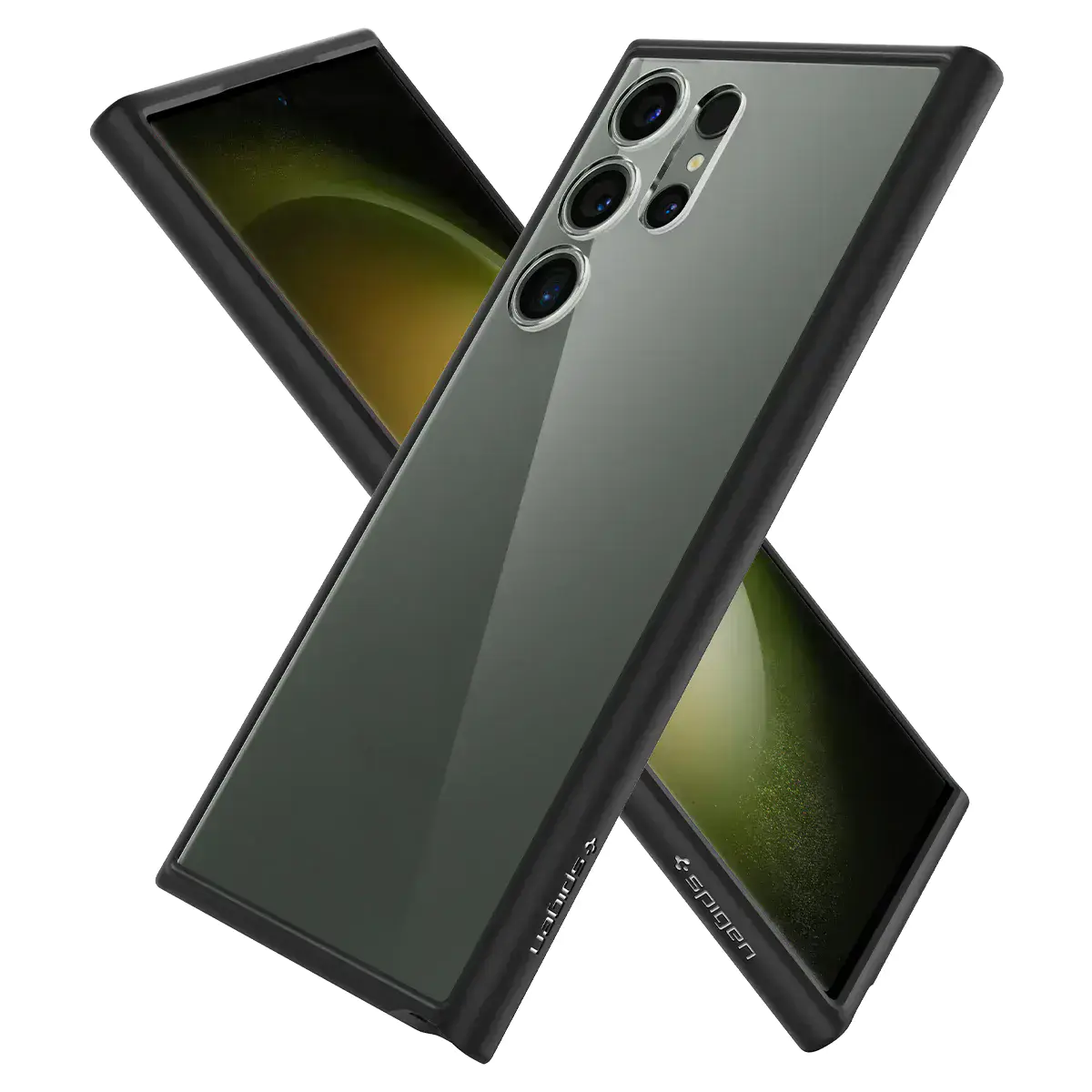 Чохол Spigen Ultra Hybrid Case для Samsung Galaxy S23 Ultra - Matte Black (ACS05618)
