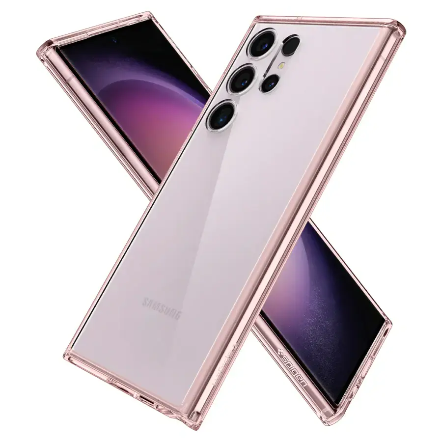 Чехол Spigen Ultra Hybrid Case для Samsung Galaxy S23 Ultra - Rose Crystal (ACS06079)
