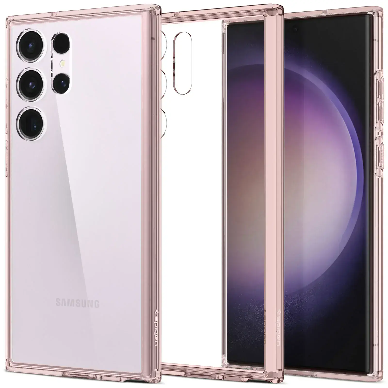 Чохол Spigen Ultra Hybrid Case для Samsung Galaxy S23 Ultra - Rose Crystal (ACS06079)