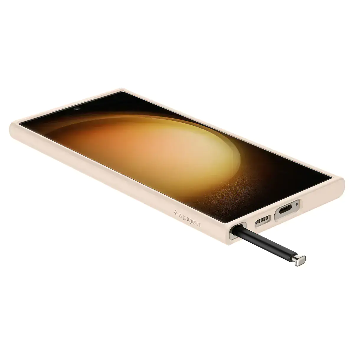 Чехол Spigen Ultra Hybrid Case для Samsung Galaxy S23 Ultra - Sand Beige (ACS06078)
