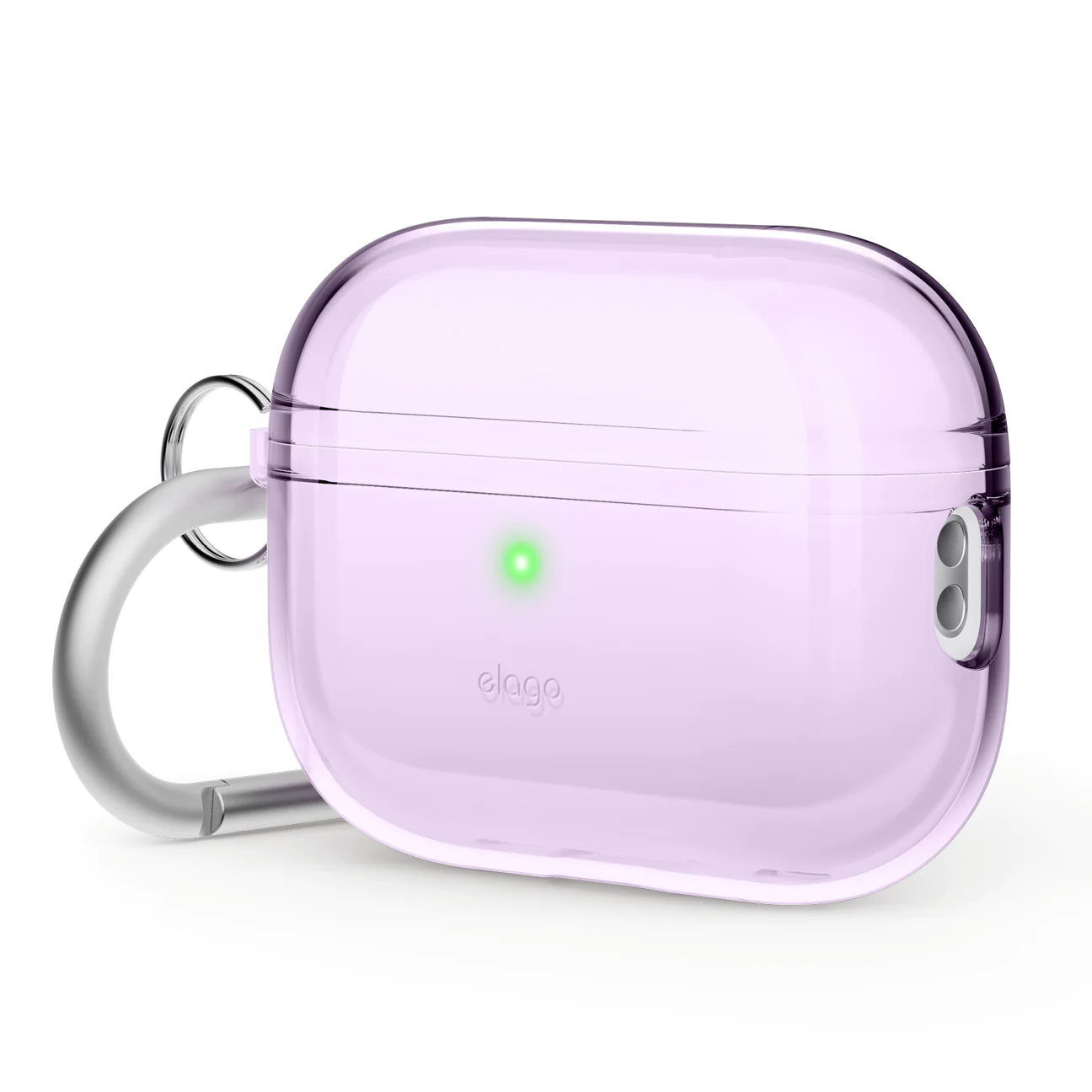 Elago Clear Hang case for AirPods Pro 2 - Lavender (EAPP2CL-HANG-LV)