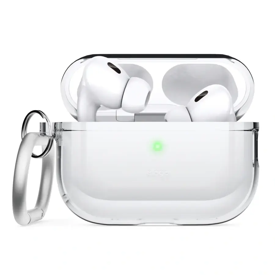 Elago Clear Hang case for AirPods Pro 2 - Lovely Pink (EAPP2CL-HANG-LPK)