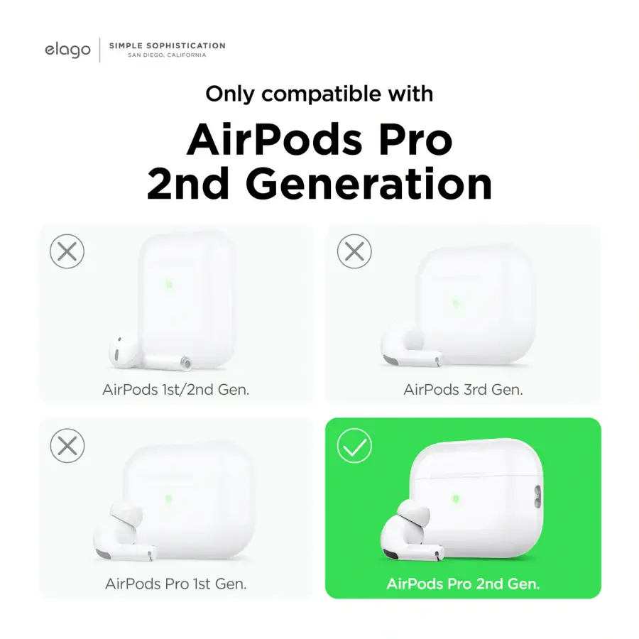 Elago Ice Cream Case for AirPods Pro 2 - Dark Brown (EAPP2-ICE-DBR)