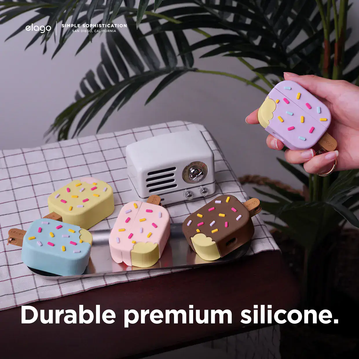 Elago Ice Cream Case for AirPods Pro 2 - Lovely Pink (EAPP2-ICE-LPK)