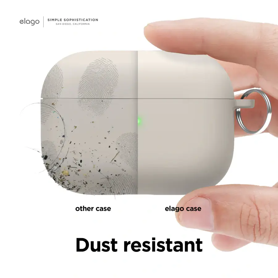 Elago Liquid Hybrid Hang Case for AirPods Pro 2 - Light Blue (EAPP2RH-HANG-LBL)