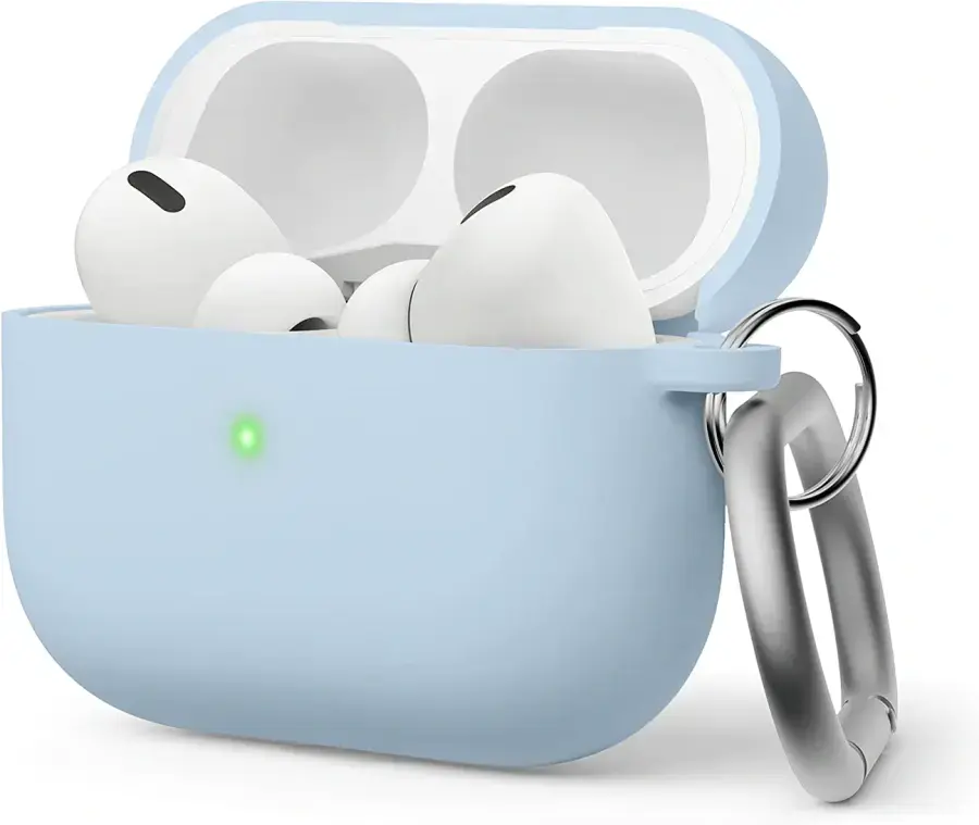 Elago Liquid Hybrid Hang Case for AirPods Pro 2 - Light Blue (EAPP2RH-HANG-LBL)