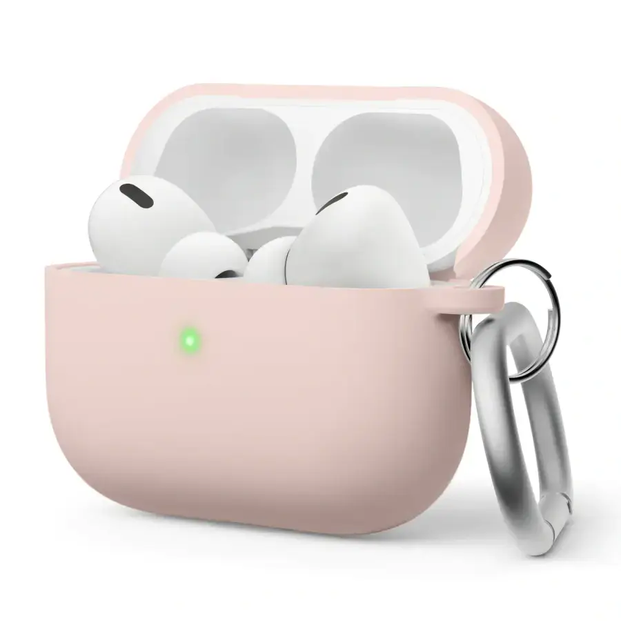 Elago Liquid Hybrid Hang Case for AirPods Pro 2 - Sand Pink (EAPP2RH-HANG-PK)
