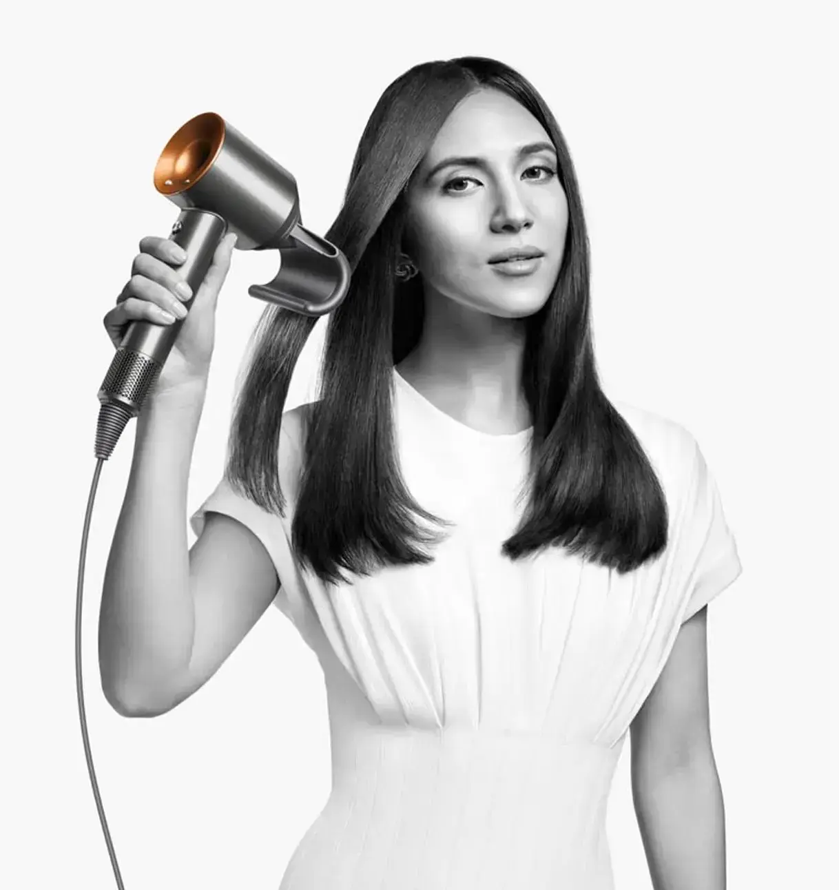 Фен для волос Dyson Supersonic HD07 Special Gift Edition Topaz/Orange (440922-01)