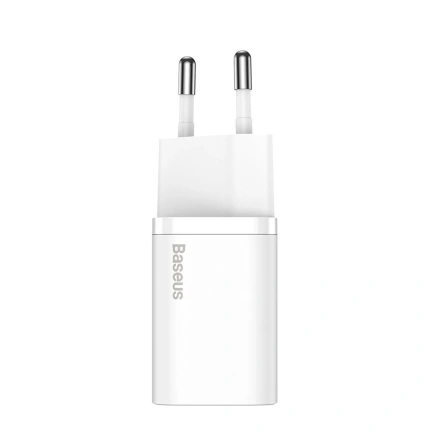 Мережевий зарядний пристрій Baseus Super Si Quick Charger 1C 25W - White (CCSP020102)