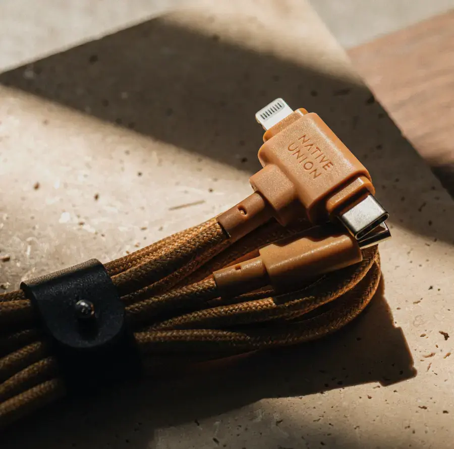 Native Union Belt Cable Universal USB-C to USB-C/Lightning Zebra (1.5 m) (BELT-CCL-ZEB-NP)
