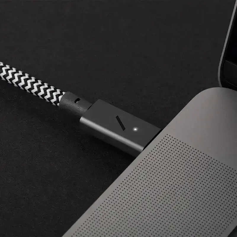 Native Union Belt Cable USB-C to USB-C Pro Zebra (2.4 m) (BELT-C-ZEB-PRO-NP)