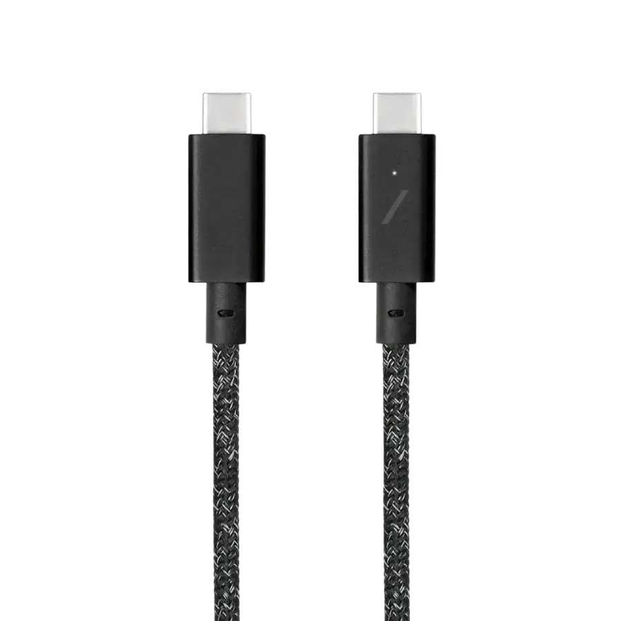 Native Union Belt Cable USB-C to USB-C Pro Zebra (2.4 m) (BELT-C-ZEB-PRO-NP)