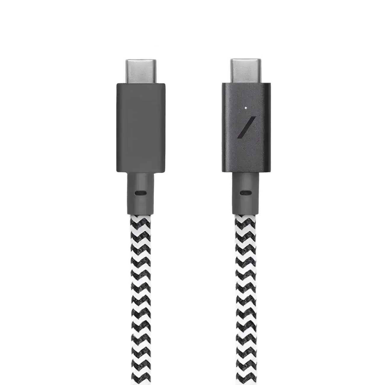 Native Union Belt Cable USB-C to USB-C Pro Zebra (2.4 m) (BELT-C-ZEB-PRO-NP)