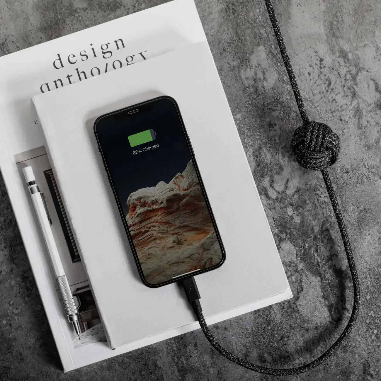 Кабель Native Union Night Cable USB-C to Lightning Cosmos Black (3 m) (NCABLE-CL-COS-AP, NCABLE-CL-CS-BK-NP)