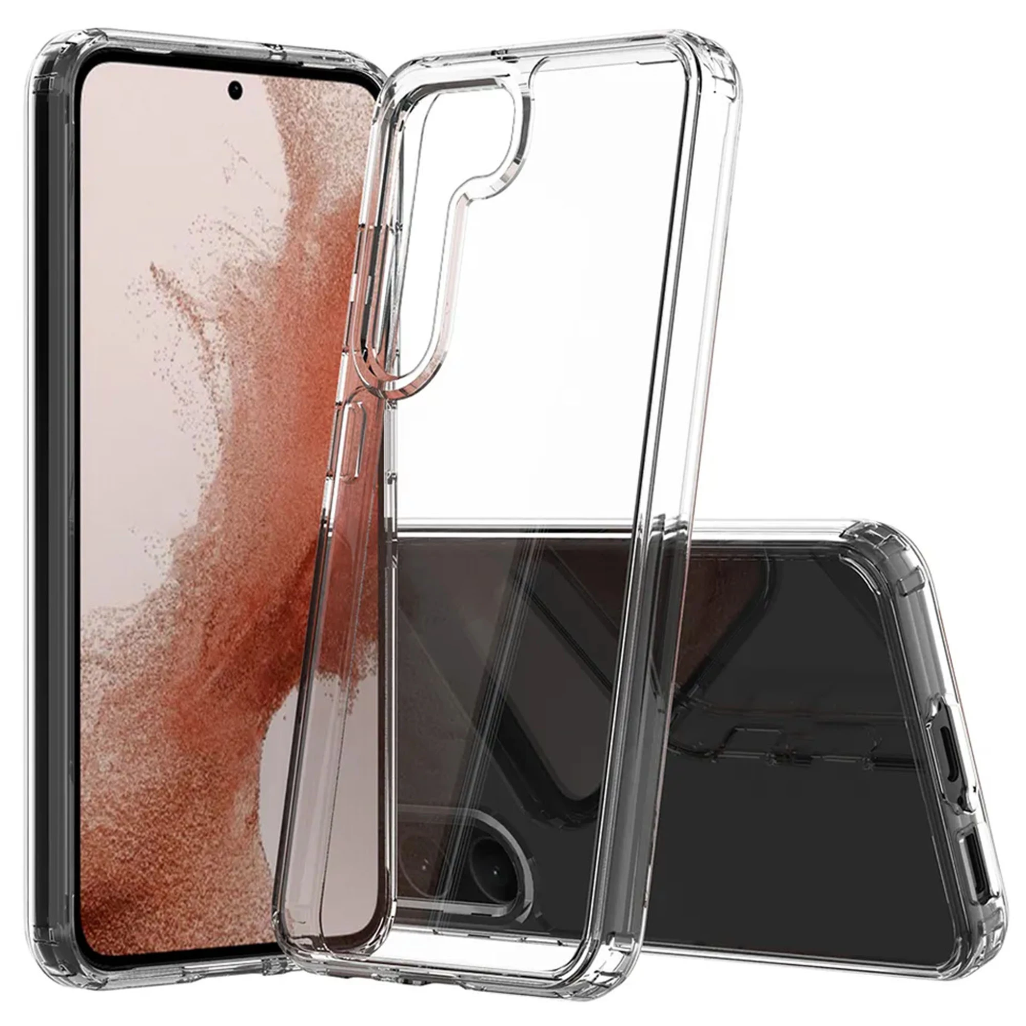 Чехол BlueO Crystal+ Drop Resistance Case для Samsung Galaxy S23 Plus - Transparent