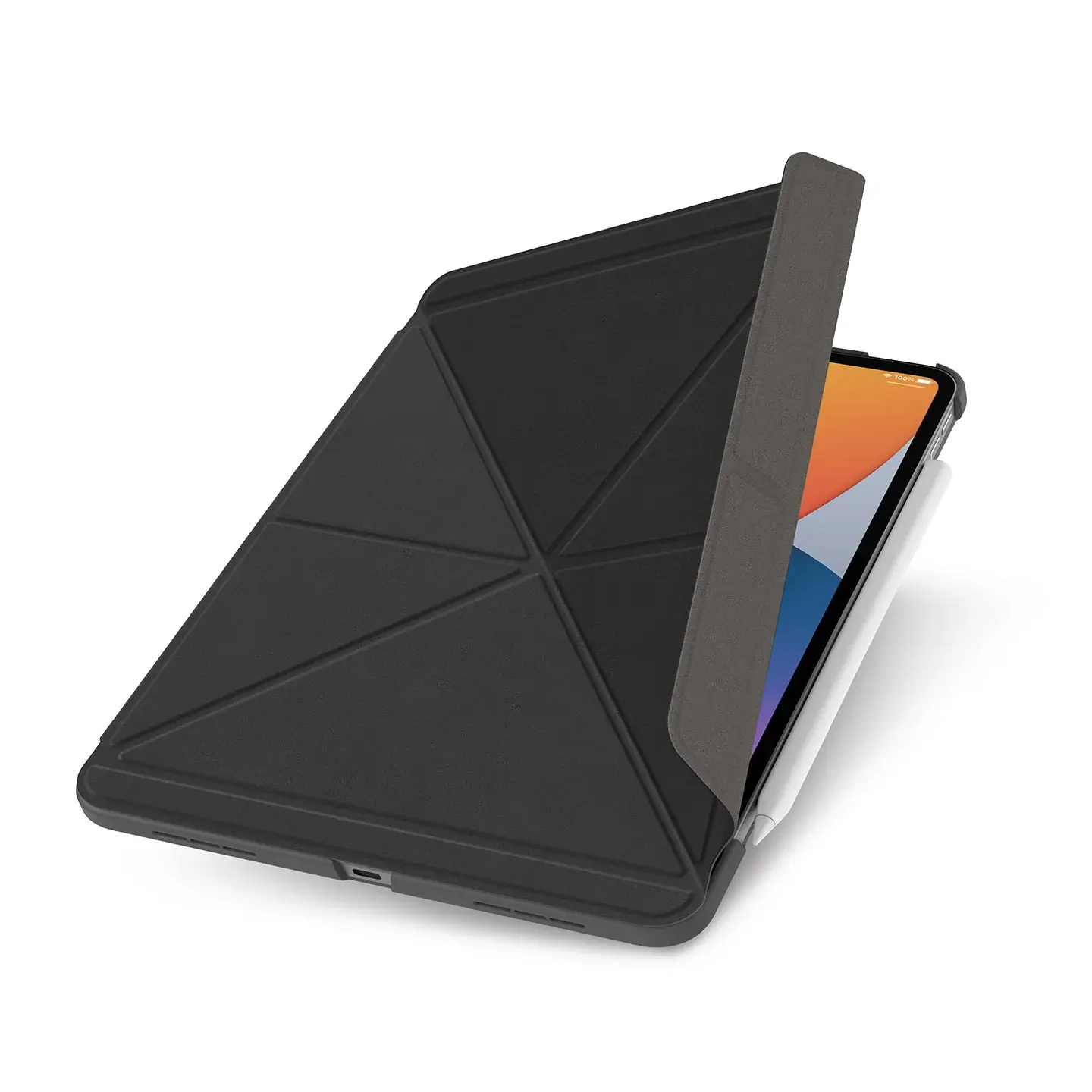 Moshi VersaCover Case with Folding Cover Charcoal Black for iPad Pro 11" (4th/1st Gen) (99MO231601)
