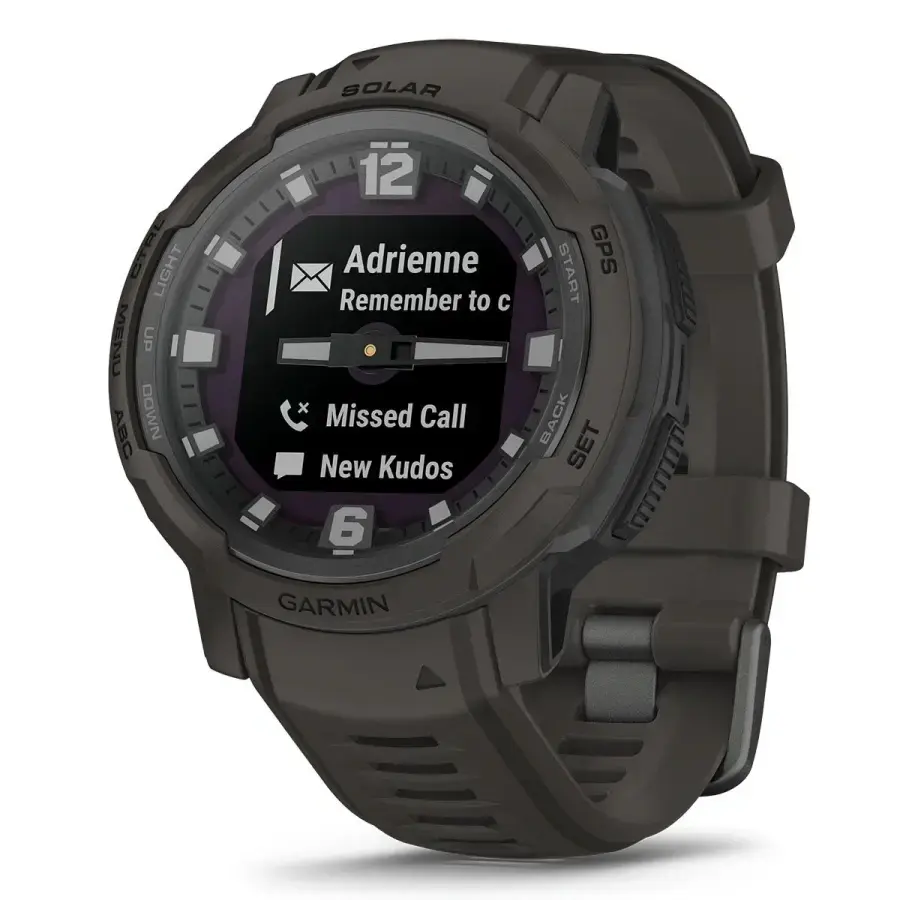 Смарт-часы Garmin Instinct Crossover Solar - Graphite (010-02730-11/01)