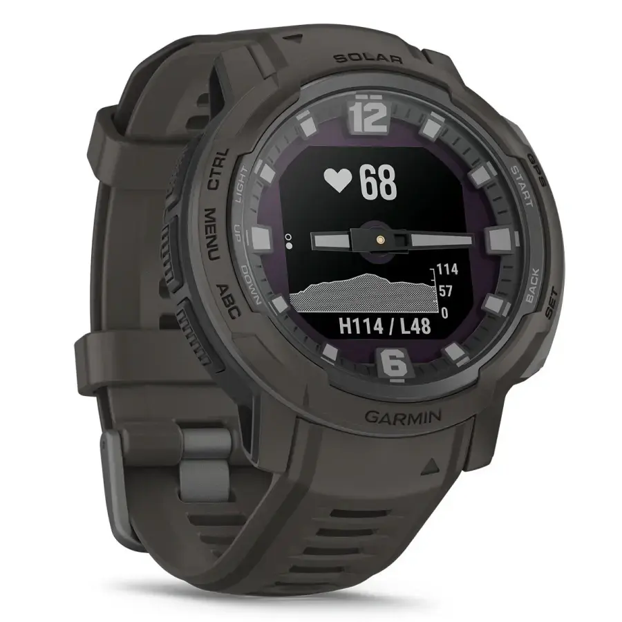 Смарт-часы Garmin Instinct Crossover Solar - Graphite (010-02730-11/01)