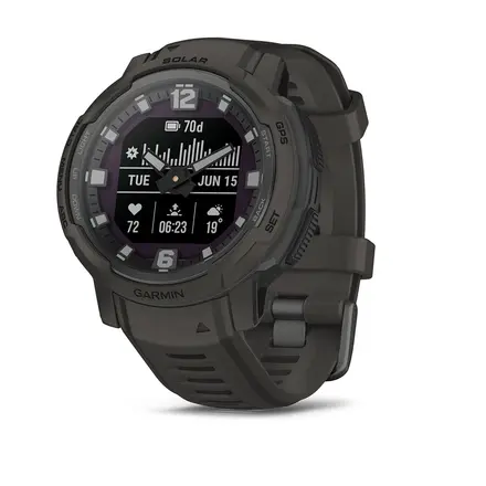 Смарт-часы Garmin Instinct Crossover Solar - Graphite (010-02730-11/01)