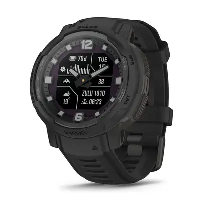 Смарт-часы Garmin Instinct Crossover Solar - Tactical Edition Black (010-02730-10/00)