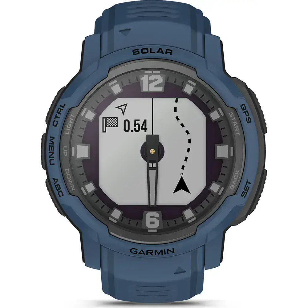 Смарт-часы Garmin Instinct Crossover Solar - Tidal Blue (010-02730-12/02)