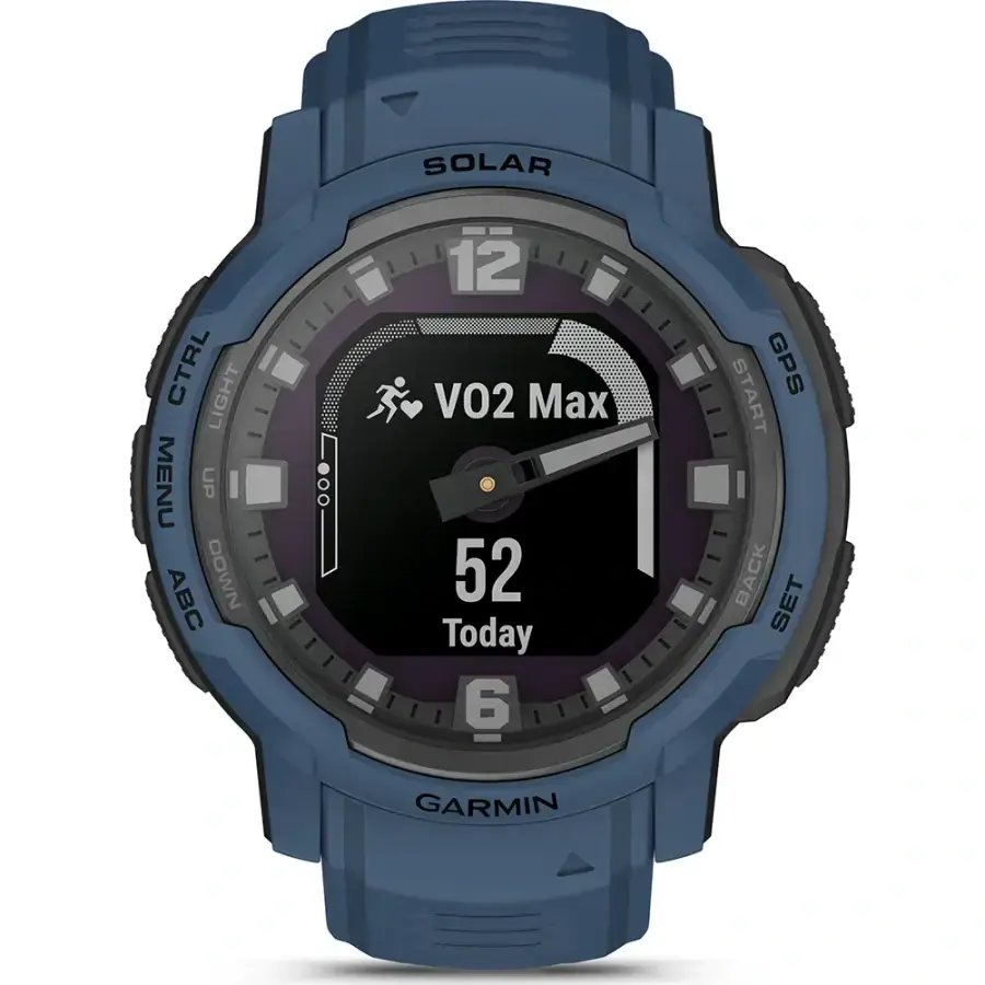Смарт-годинник Garmin Instinct Crossover Solar - Tidal Blue (010-02730-12/02)