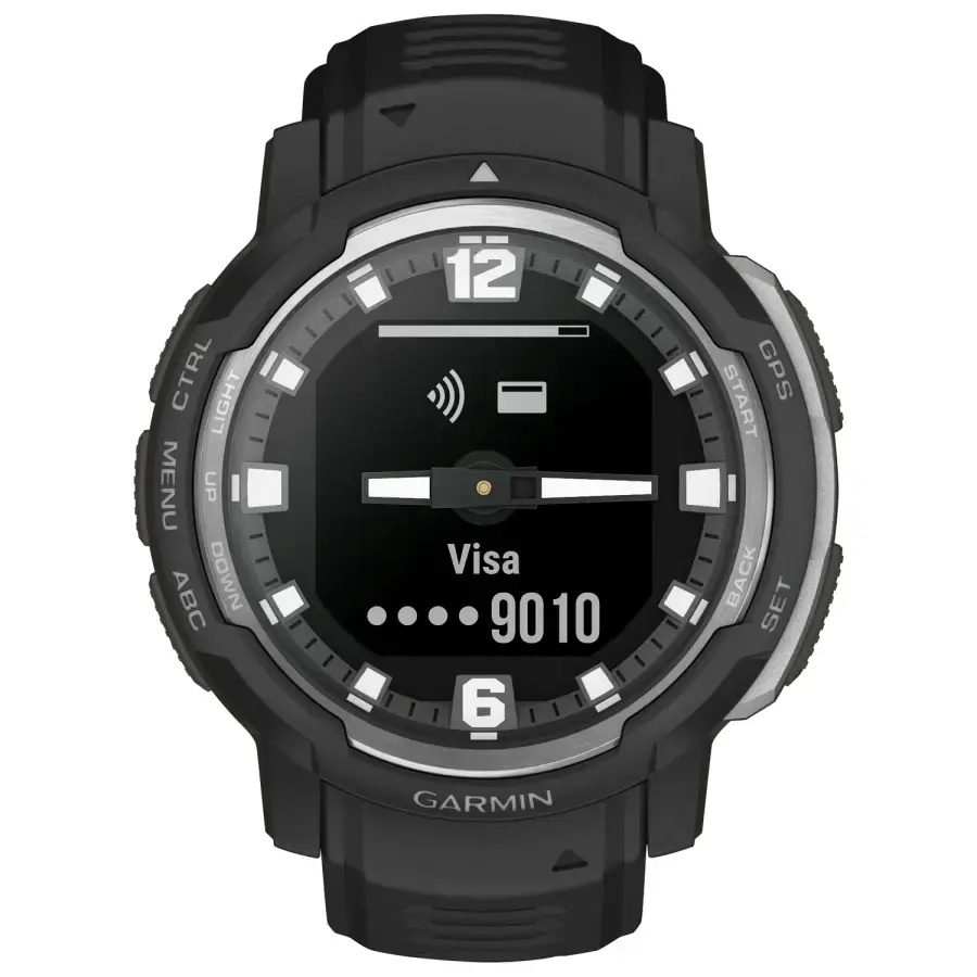 Смарт-часы Garmin Instinct Crossover - Standard Edition Black (010-02730-13/03)