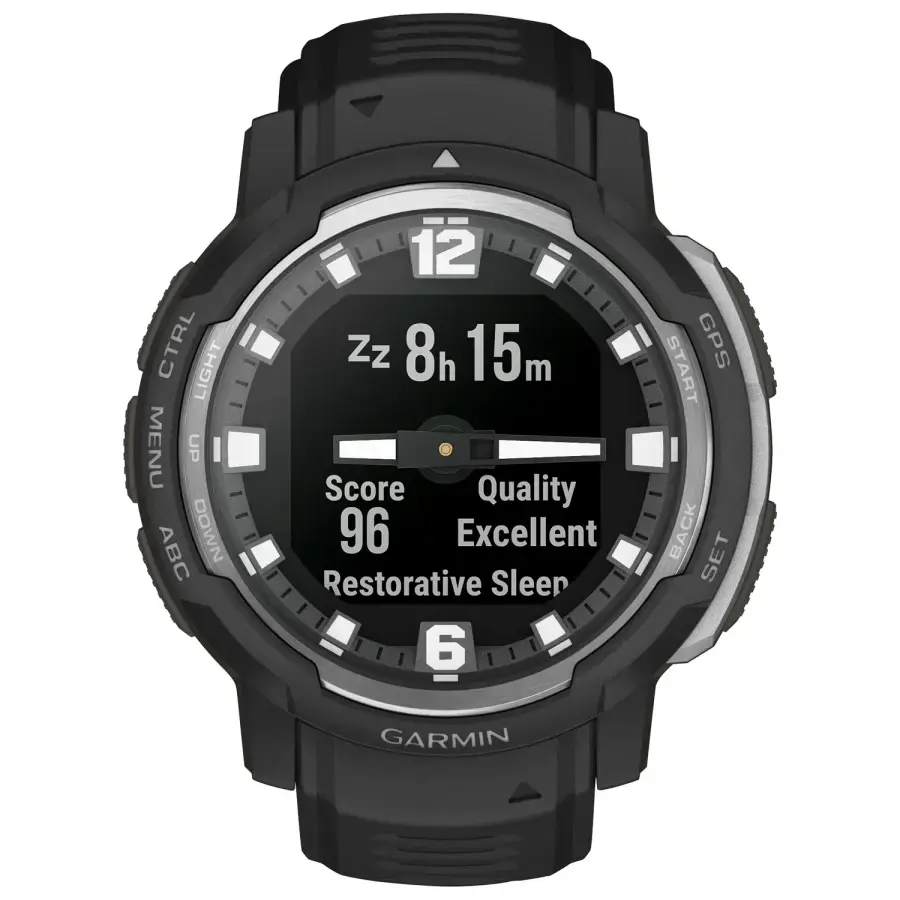 Смарт-часы Garmin Instinct Crossover - Standard Edition Black (010-02730-13/03)