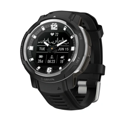 Смарт-годинник Garmin Instinct Crossover - Standard Edition Black (010-02730-13/03)