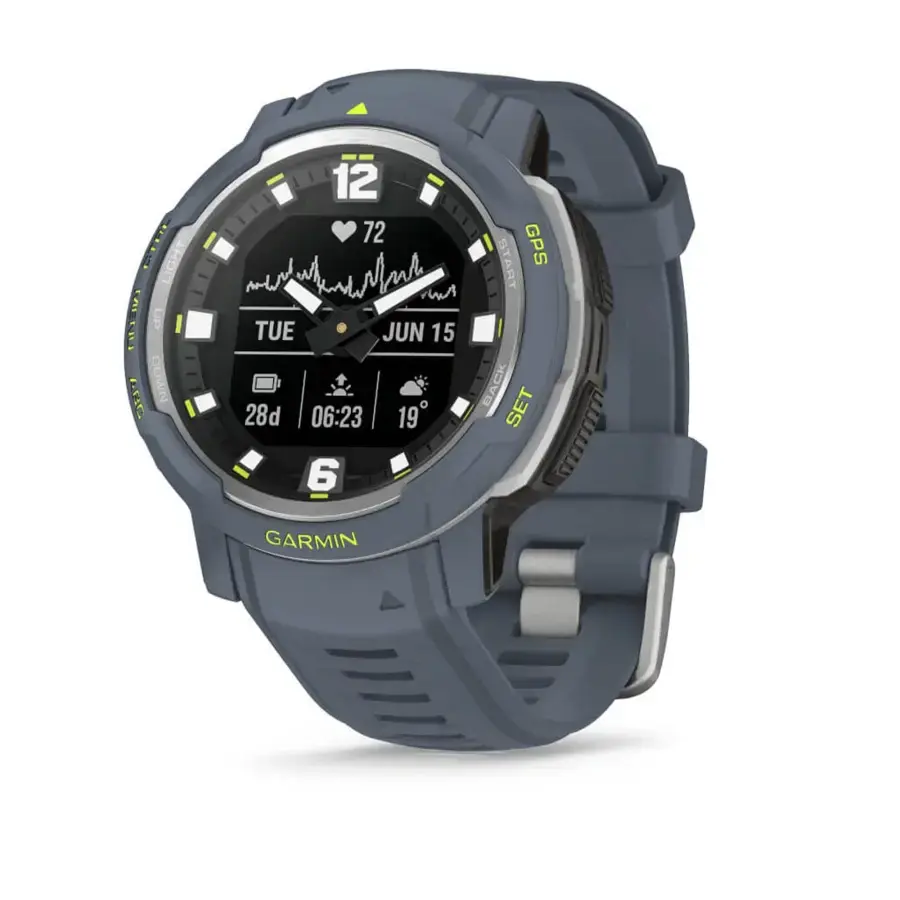 Смарт-годинник Garmin Instinct Crossover - Standard Edition Blue Granite (010-02730-14/04)