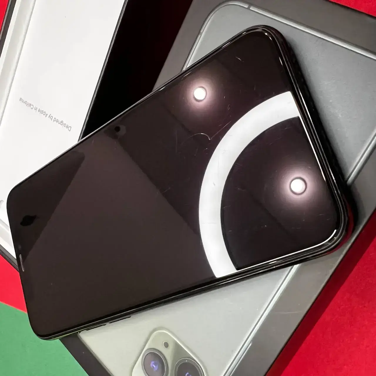 📲USED Apple iPhone 11 Pro 64GB Midnight Green (MWC62),🔋100% (Стан - 8.5/10, Комплект - iPhone, коробка | гарантія - 1 міс.)