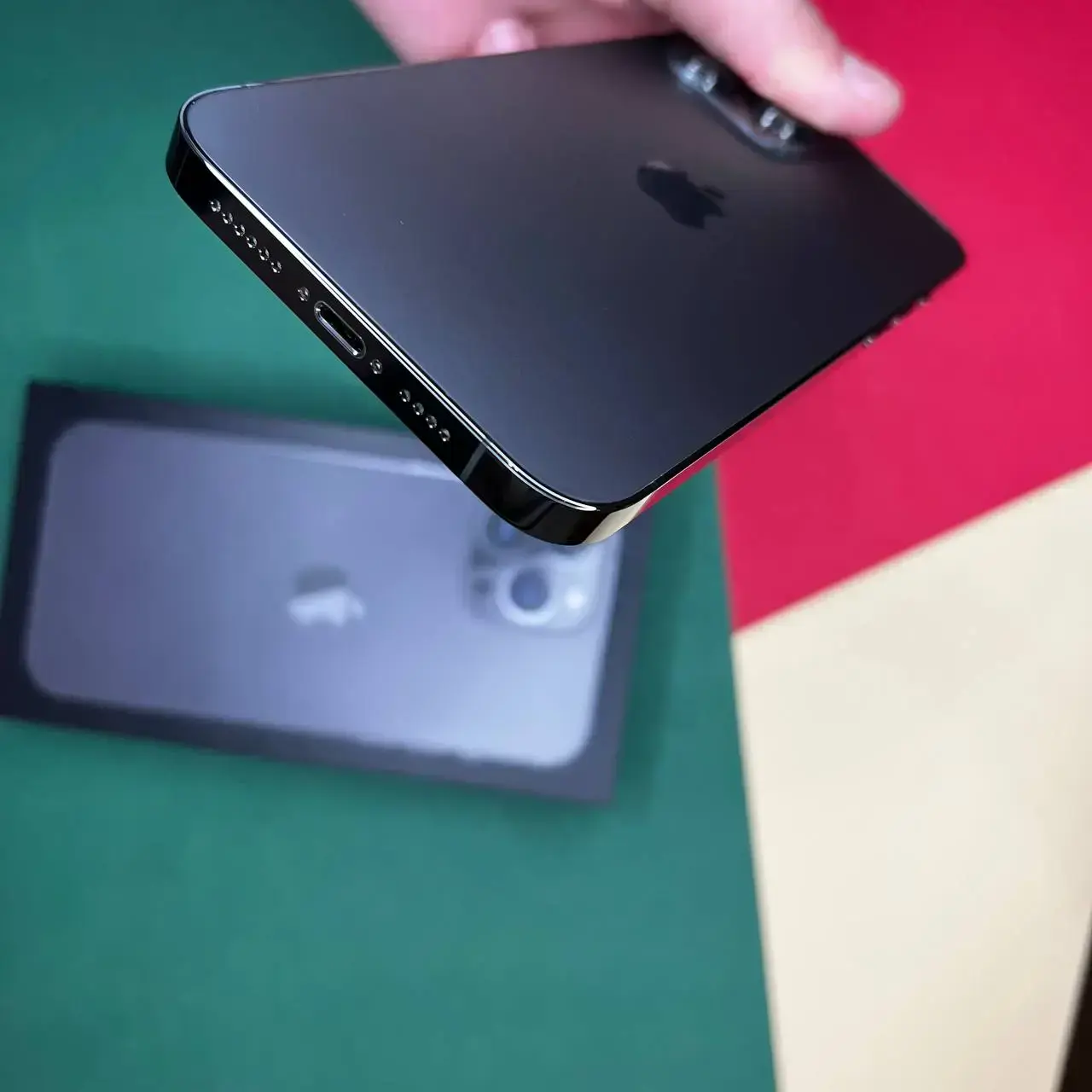 📲USED Apple iPhone 13 Pro Max 256GB Graphite (MLKR3, MLLA3),🔋90% (Стан - 9.5/10, Комплект - повний | гарантія - 1 міс.)