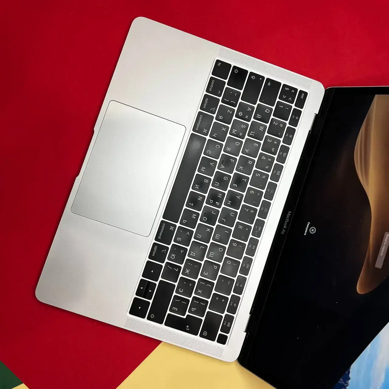 💻 USED MacBook Air 13" Silver 2018 (MREA2), (i5/8GB/128GB) (Стан - 8.5/10 | Комплект - MacBook + зарядка | гарантія - 1 міс.) - Cycle 345