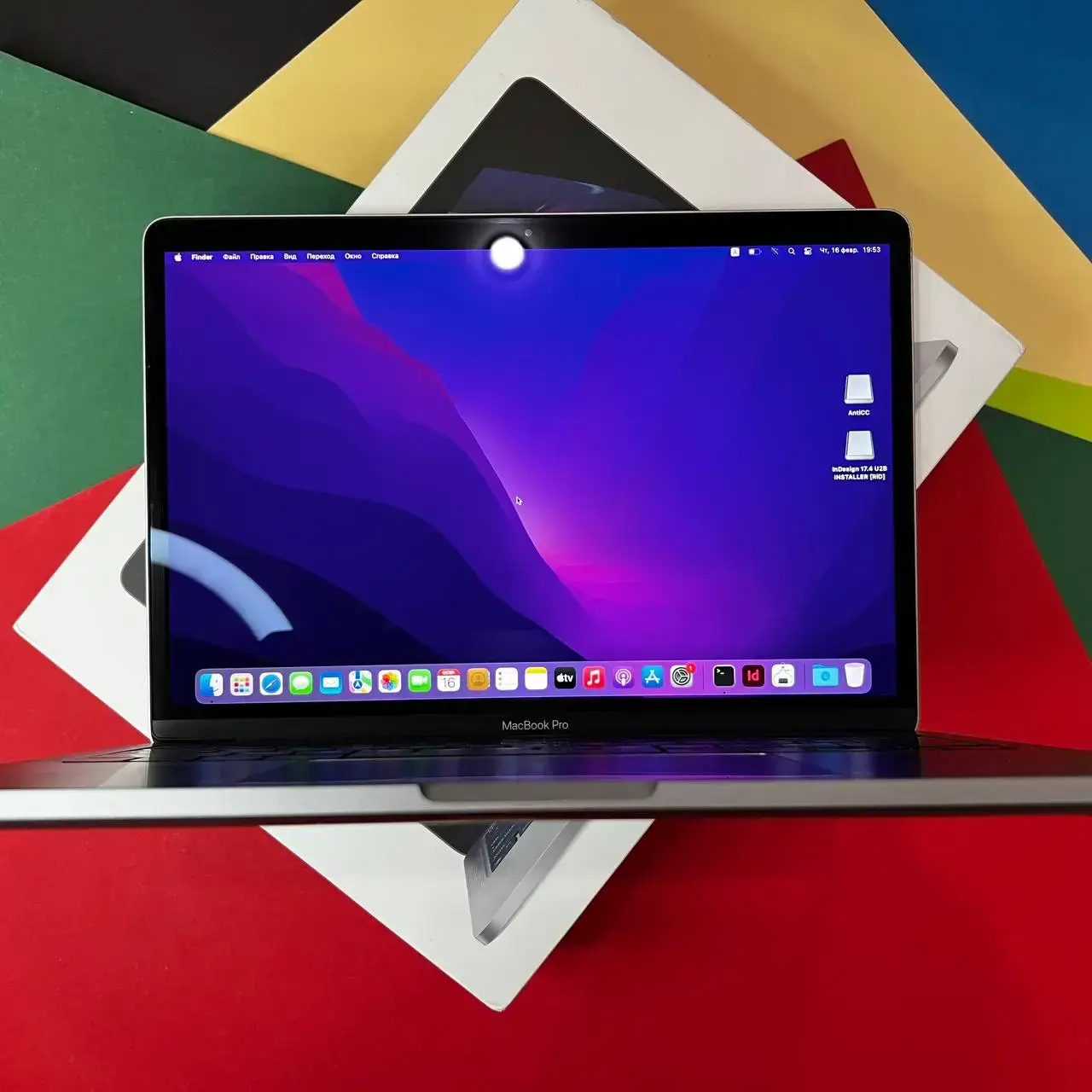 💻 USED MacBook Pro 13" Space Gray (MJ123) 2020, (М1/16GB/1TB SSD) (Стан - 9.5/10. Комплект - Мак+зарядка | гарантія - 1 міс.) - Cycle 40