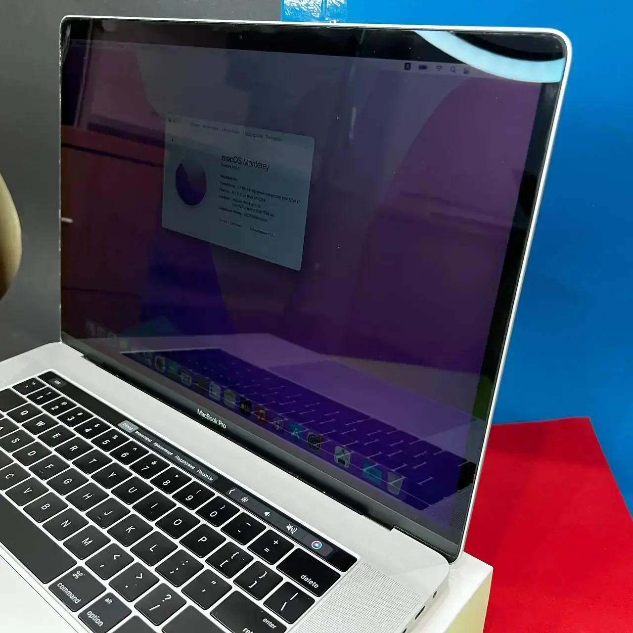 💻 USED MacBook Pro 15" Silver (MLW82) 2016, (i7/16GB/512GB) (Состояние - 8.8/10. Комплект - полное | гарантия - 1 мес.) - Cycle 605