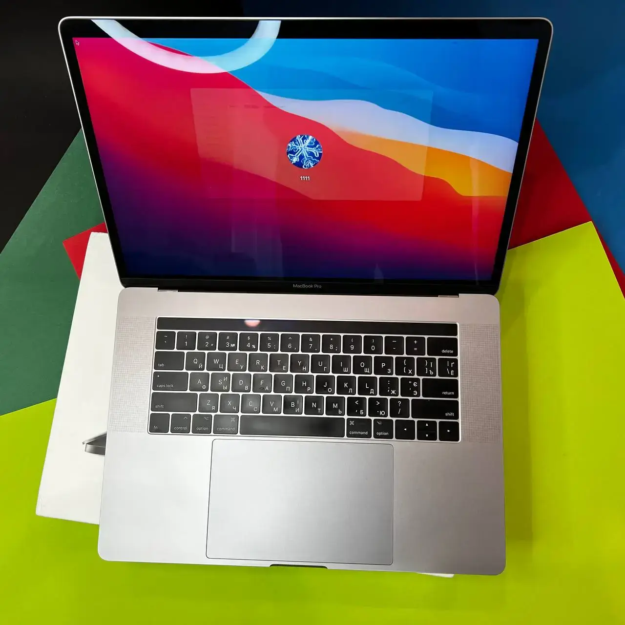 💻 USED MacBook Pro 15" Space Gray (MPTR2) 2017, (i7/16GB/256GB) (Стан - 9/10. Комплект - повний | гарантія - 1 міс.) - Cycle 418