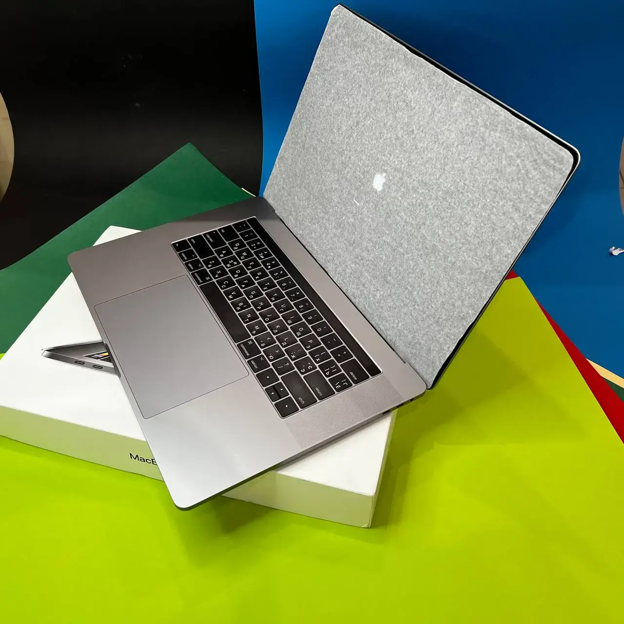 💻 USED MacBook Pro 15" Space Gray (MPTR2) 2017, (i7/16GB/256GB) (Стан - 9/10. Комплект - повний | гарантія - 1 міс.) - Cycle 418