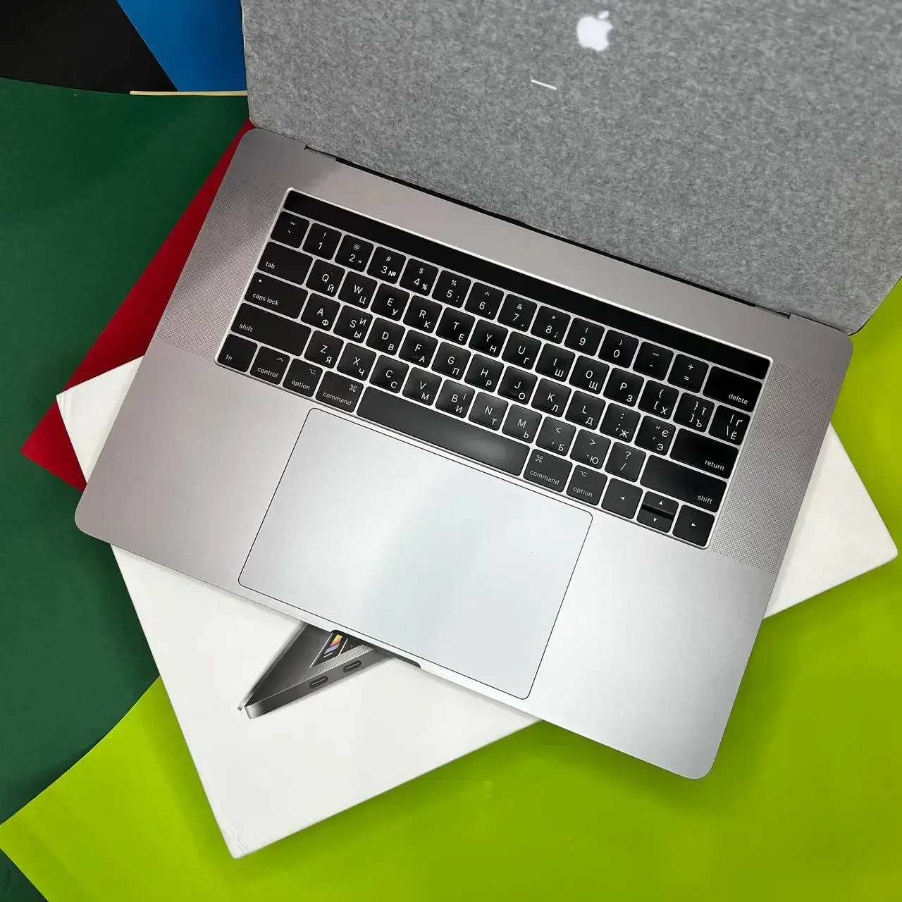 💻 USED MacBook Pro 15" Space Gray (MPTR2) 2017, (i7/16GB/256GB) (Стан - 9/10. Комплект - повний | гарантія - 1 міс.) - Cycle 418