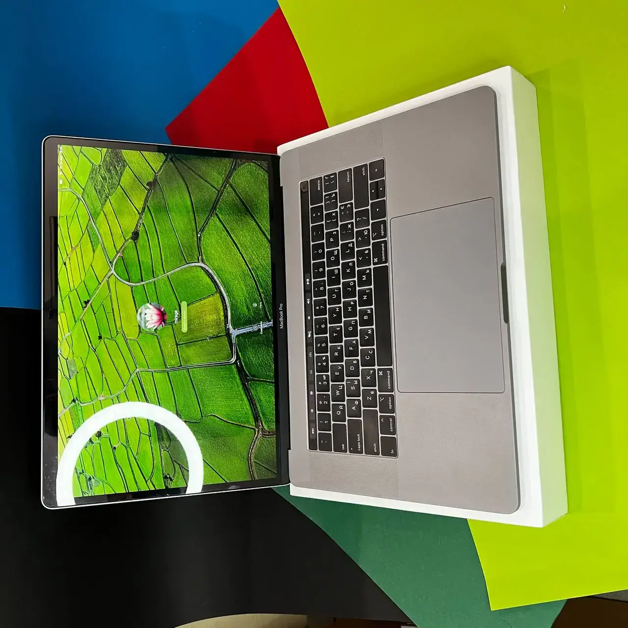 💻 USED MacBook Pro 15" Space Gray (MR932) 2018, (Стан - 9/10. Комплект - MacBook + З.П. | гарантія - 1 міс.) - Cycle 446 (рекомендується заміна)