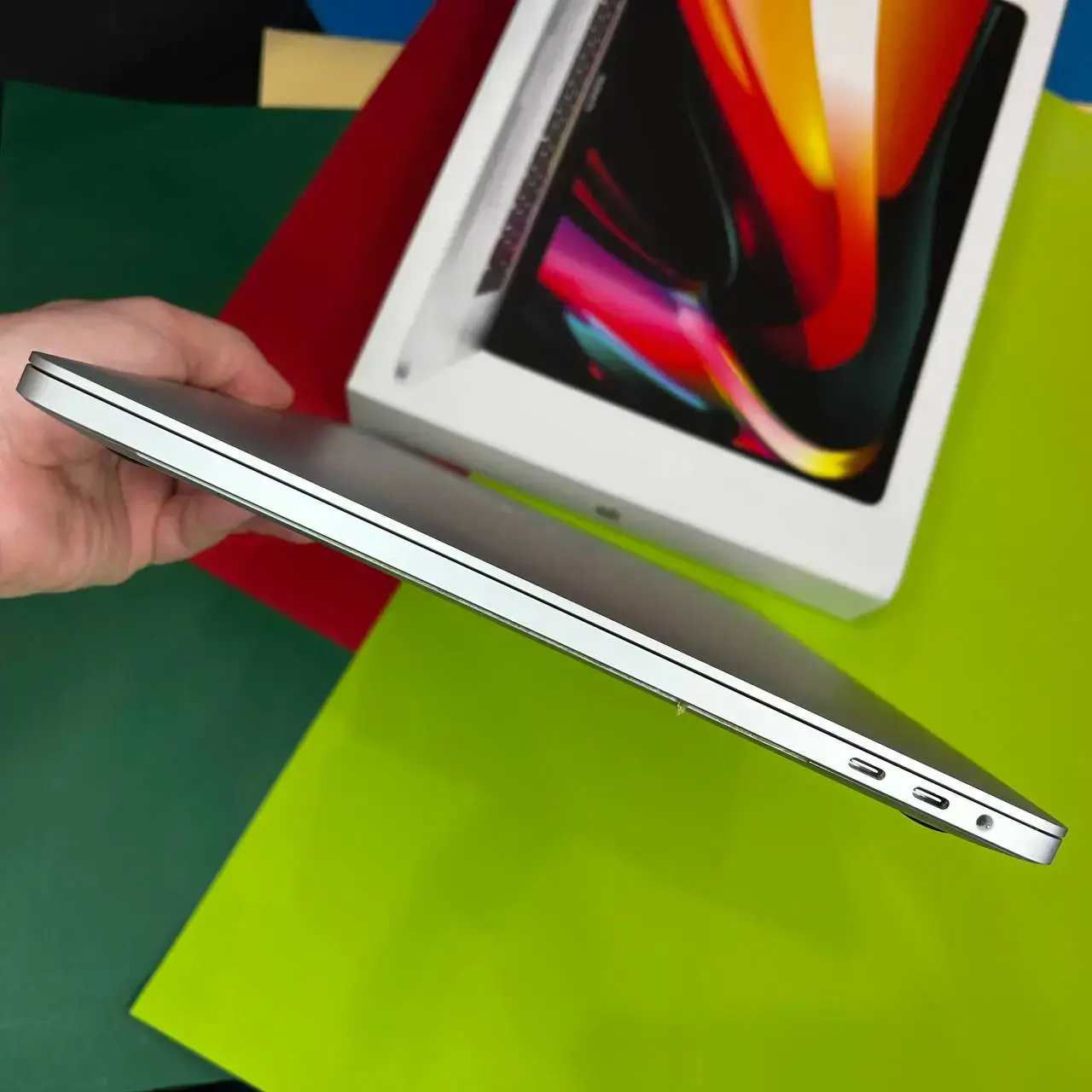 💻 USED MacBook Pro 16" Silver (MVVM2) 2019, (i9/16GB/1TB) (Стан - 9.5/10. Комплект - повний | гарантія - 1 міс.) - Cycle 655