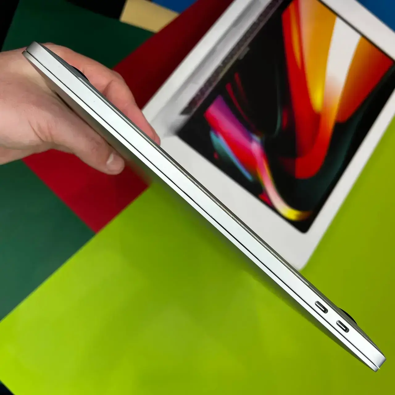 💻 USED MacBook Pro 16" Silver (MVVM2) 2019, (i9/16GB/1TB) (Стан - 9.5/10. Комплект - повний | гарантія - 1 міс.) - Cycle 655