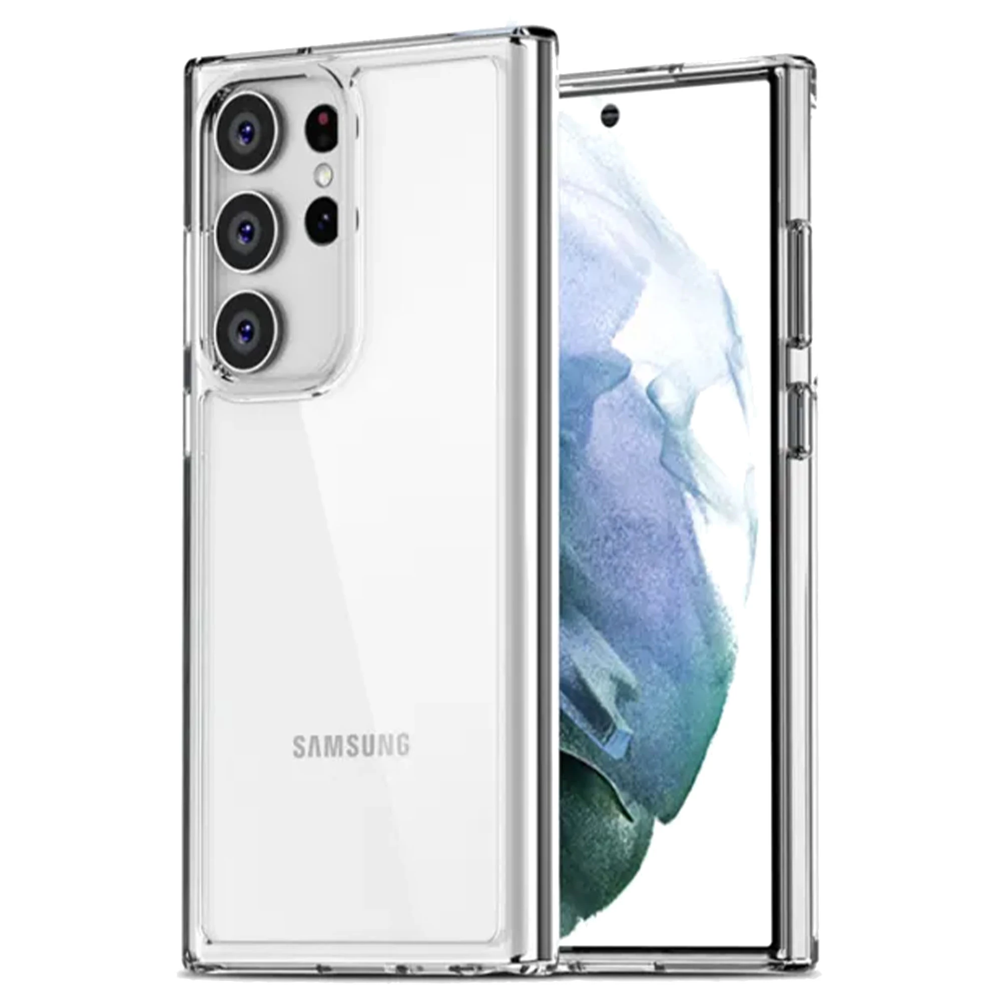 Чохол BlueO Crystal+ Drop Resistance Case для Samsung Galaxy S23 Ultra - Transparent