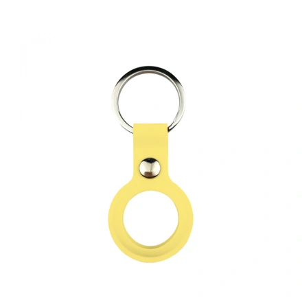 AirTag Silicone Key Ring Lux Copy Yellow