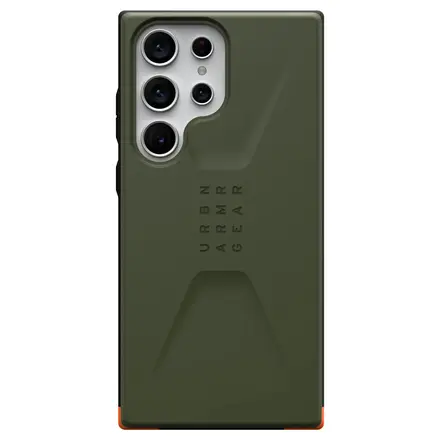 Чехол UAG Civilian Series Case for Samsung Galaxy S23 Ultra - Olive Drab (214136117272)