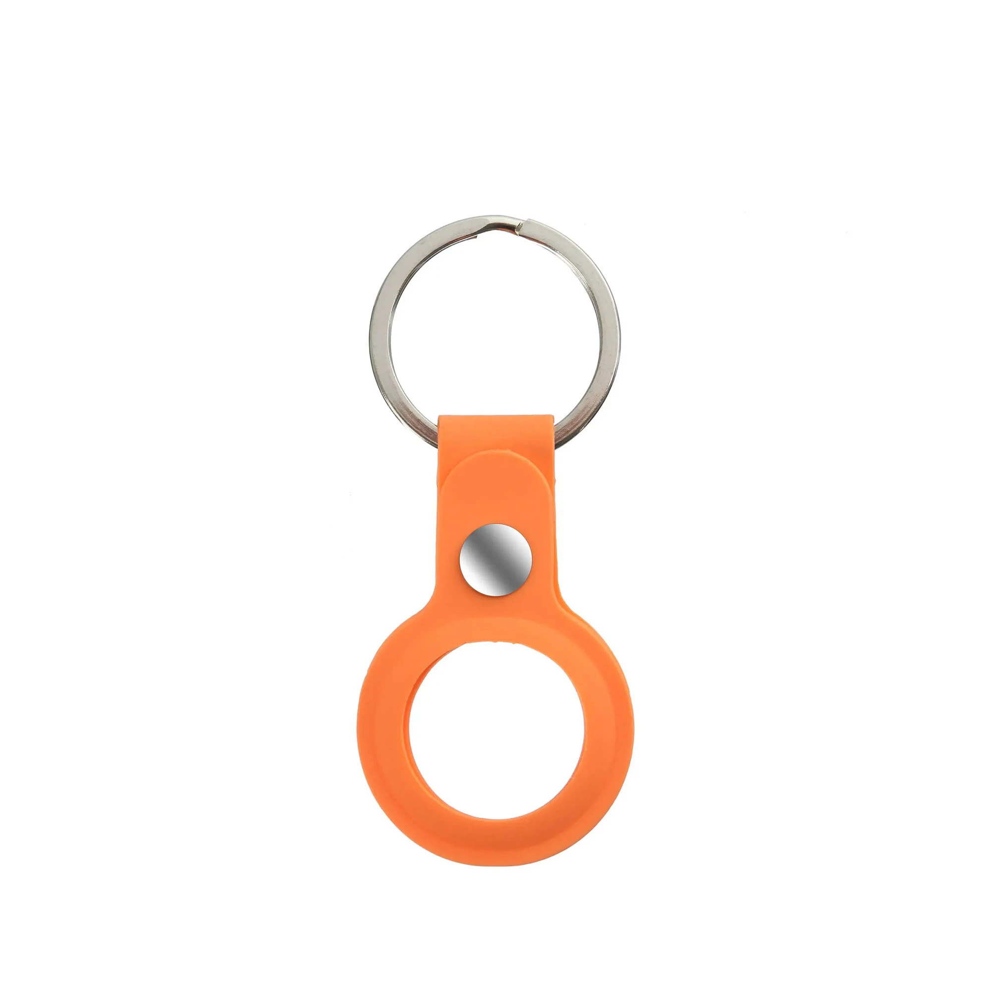 AirTag Silicone Key Ring Lux Copy Orange