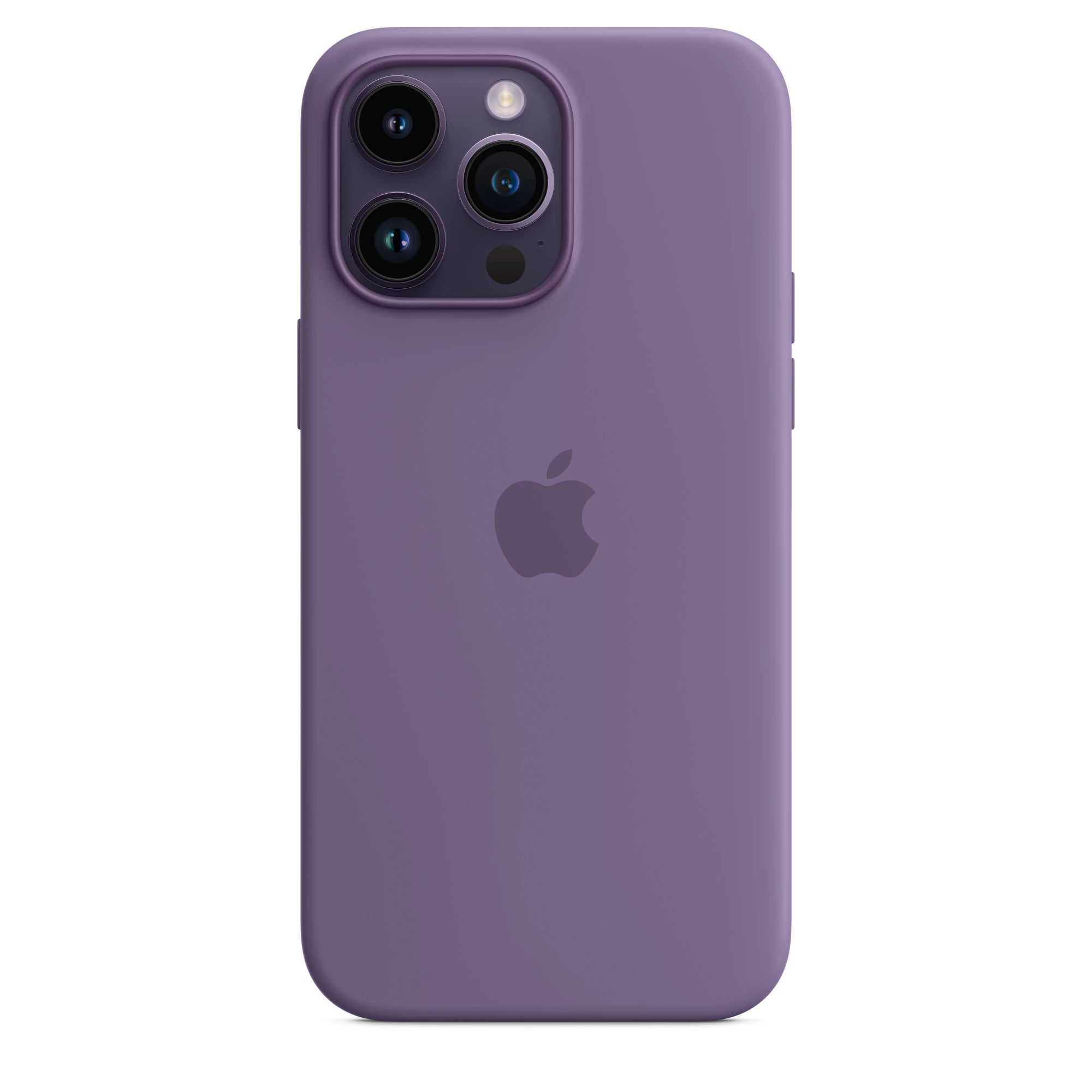 Чохол Apple iPhone 14 Pro Max Silicone Case with Animation & MagSafe (1:1 original) - Iris