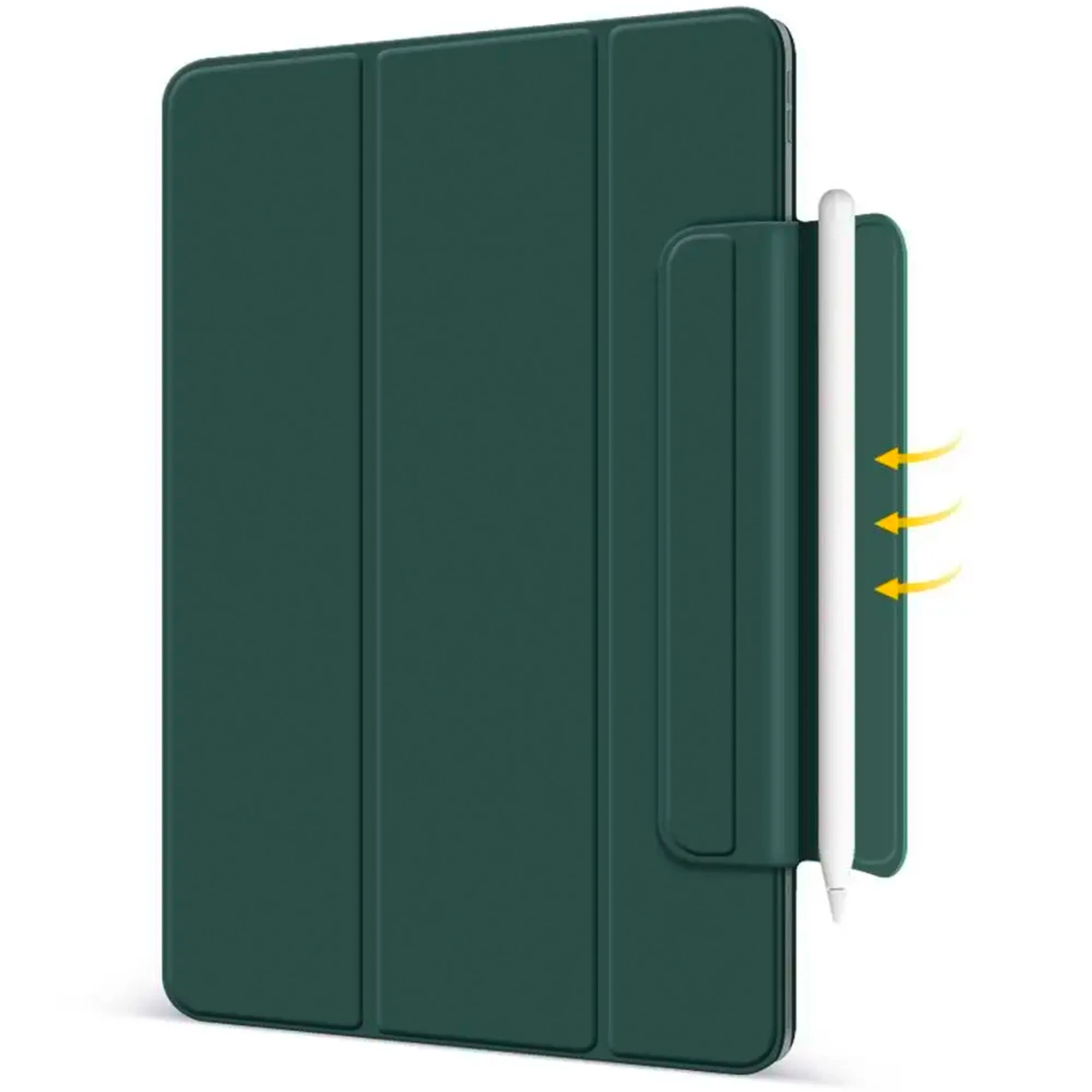 Чохол Comma Rider Double Sides Magnetic with Pencil Slot Series для iPad (10th generation) - Dark Green (380259)