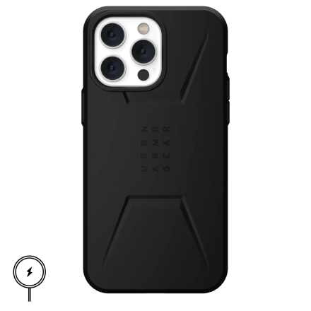 Чохол UAG Civilian Case with MagSafe for iPhone 14 Pro Max - Black (114039114040)