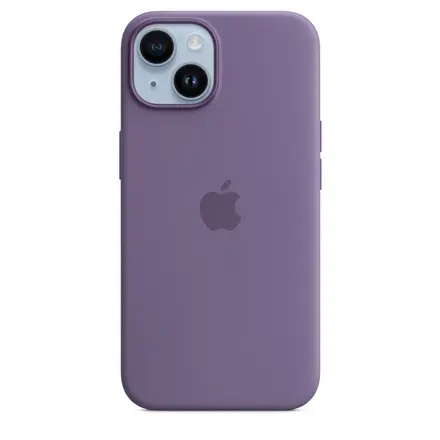 Чехол Apple iPhone 14 Silicone Case with MagSafe - Iris (MQUA3)