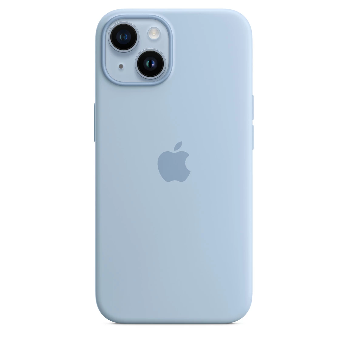 Чохол Apple iPhone 14 Silicone Case with Animation & MagSafe (1:1 original) - Sky
